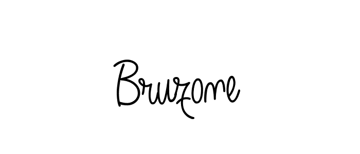 Create a beautiful signature design for name Bruzone. With this signature (Angelique-Rose-font-FFP) fonts, you can make a handwritten signature for free. Bruzone signature style 5 images and pictures png