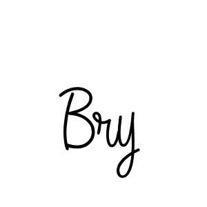 You should practise on your own different ways (Angelique-Rose-font-FFP) to write your name (Bry) in signature. don't let someone else do it for you. Bry signature style 5 images and pictures png