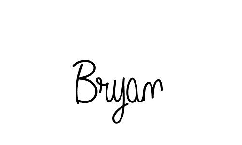 The best way (Angelique-Rose-font-FFP) to make a short signature is to pick only two or three words in your name. The name Bryan include a total of six letters. For converting this name. Bryan signature style 5 images and pictures png