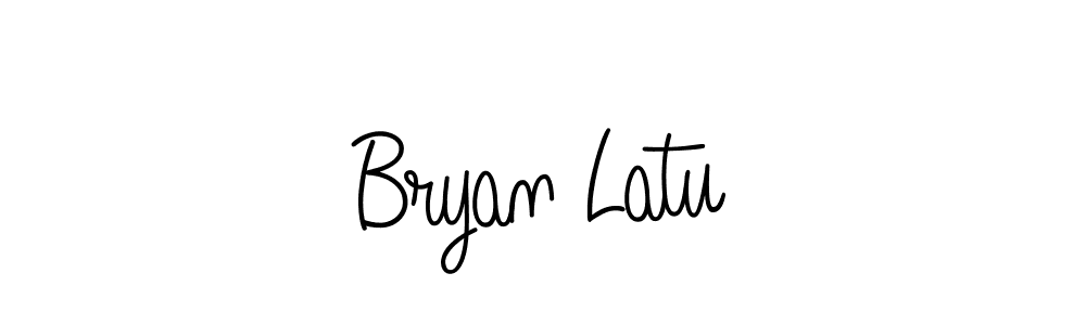 Also You can easily find your signature by using the search form. We will create Bryan Latu name handwritten signature images for you free of cost using Angelique-Rose-font-FFP sign style. Bryan Latu signature style 5 images and pictures png