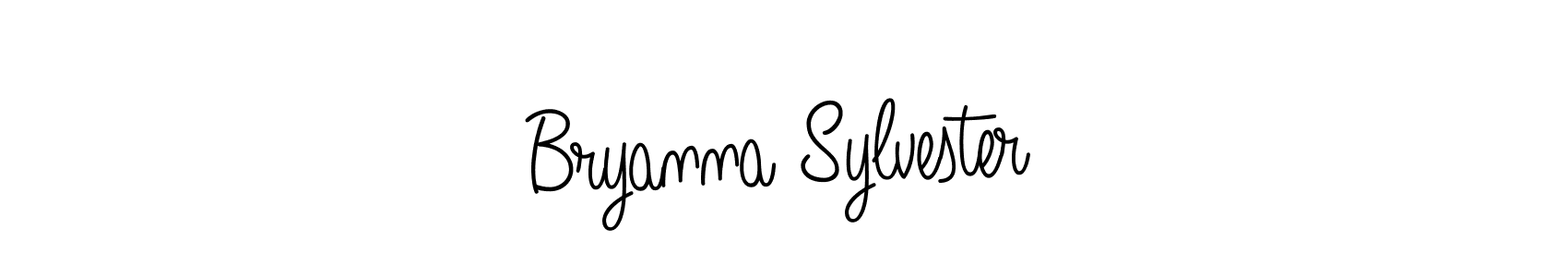 if you are searching for the best signature style for your name Bryanna Sylvester. so please give up your signature search. here we have designed multiple signature styles  using Angelique-Rose-font-FFP. Bryanna Sylvester signature style 5 images and pictures png