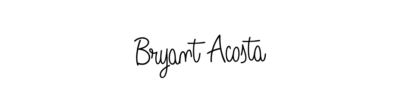 You can use this online signature creator to create a handwritten signature for the name Bryant Acosta. This is the best online autograph maker. Bryant Acosta signature style 5 images and pictures png