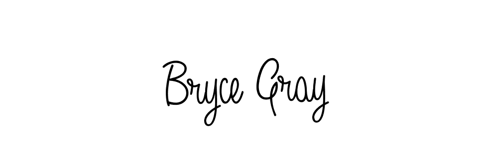 How to make Bryce Gray name signature. Use Angelique-Rose-font-FFP style for creating short signs online. This is the latest handwritten sign. Bryce Gray signature style 5 images and pictures png