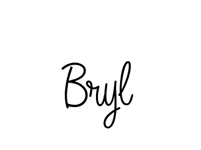 Design your own signature with our free online signature maker. With this signature software, you can create a handwritten (Angelique-Rose-font-FFP) signature for name Bryl. Bryl signature style 5 images and pictures png