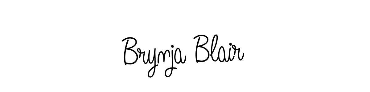 Check out images of Autograph of Brynja Blair name. Actor Brynja Blair Signature Style. Angelique-Rose-font-FFP is a professional sign style online. Brynja Blair signature style 5 images and pictures png