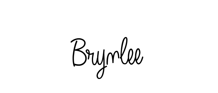 Design your own signature with our free online signature maker. With this signature software, you can create a handwritten (Angelique-Rose-font-FFP) signature for name Brynlee. Brynlee signature style 5 images and pictures png