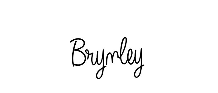 How to make Brynley name signature. Use Angelique-Rose-font-FFP style for creating short signs online. This is the latest handwritten sign. Brynley signature style 5 images and pictures png