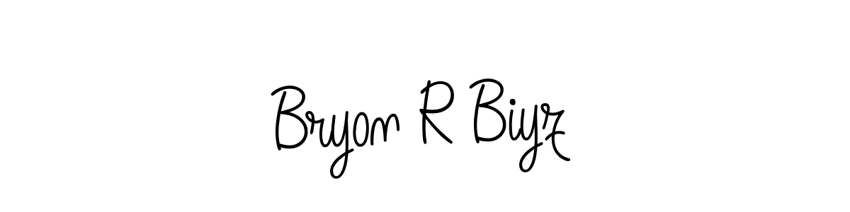 Check out images of Autograph of Bryon R Biyz name. Actor Bryon R Biyz Signature Style. Angelique-Rose-font-FFP is a professional sign style online. Bryon R Biyz signature style 5 images and pictures png