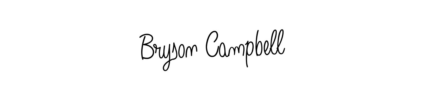 Angelique-Rose-font-FFP is a professional signature style that is perfect for those who want to add a touch of class to their signature. It is also a great choice for those who want to make their signature more unique. Get Bryson Campbell name to fancy signature for free. Bryson Campbell signature style 5 images and pictures png