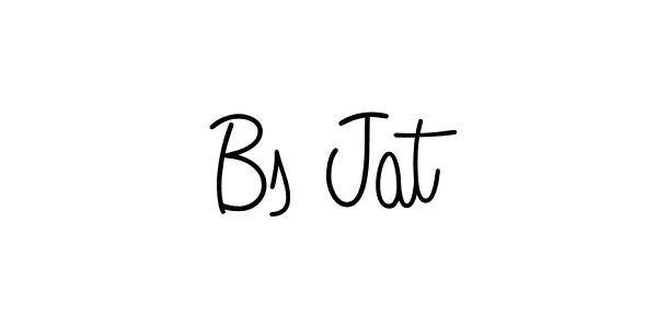 Make a beautiful signature design for name Bs Jat. Use this online signature maker to create a handwritten signature for free. Bs Jat signature style 5 images and pictures png