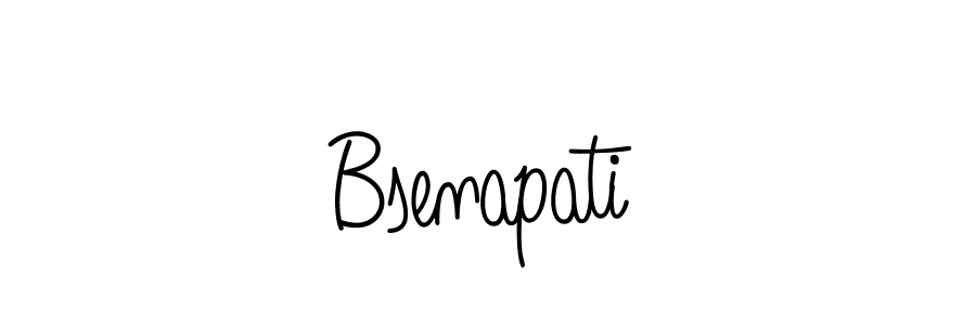 Create a beautiful signature design for name Bsenapati. With this signature (Angelique-Rose-font-FFP) fonts, you can make a handwritten signature for free. Bsenapati signature style 5 images and pictures png