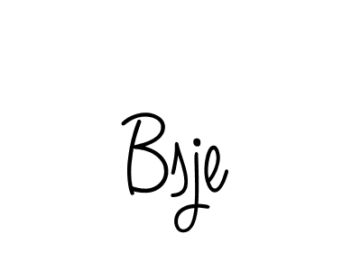 Also we have Bsje name is the best signature style. Create professional handwritten signature collection using Angelique-Rose-font-FFP autograph style. Bsje signature style 5 images and pictures png