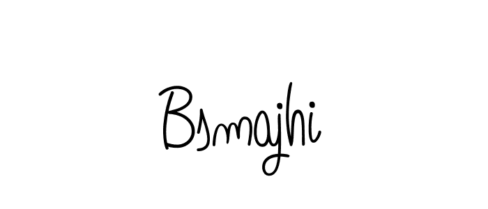 Once you've used our free online signature maker to create your best signature Angelique-Rose-font-FFP style, it's time to enjoy all of the benefits that Bsmajhi name signing documents. Bsmajhi signature style 5 images and pictures png