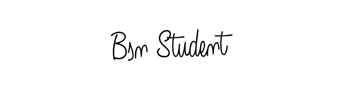 if you are searching for the best signature style for your name Bsn Student. so please give up your signature search. here we have designed multiple signature styles  using Angelique-Rose-font-FFP. Bsn Student signature style 5 images and pictures png