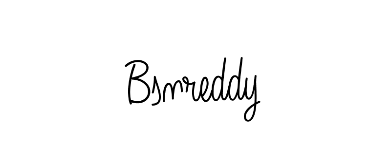 How to make Bsnreddy signature? Angelique-Rose-font-FFP is a professional autograph style. Create handwritten signature for Bsnreddy name. Bsnreddy signature style 5 images and pictures png