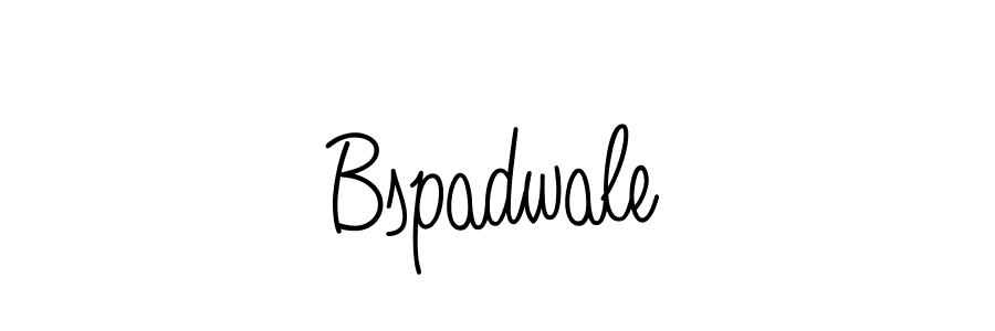 How to Draw Bspadwale signature style? Angelique-Rose-font-FFP is a latest design signature styles for name Bspadwale. Bspadwale signature style 5 images and pictures png
