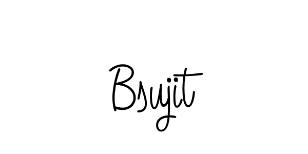 Also we have Bsujit name is the best signature style. Create professional handwritten signature collection using Angelique-Rose-font-FFP autograph style. Bsujit signature style 5 images and pictures png