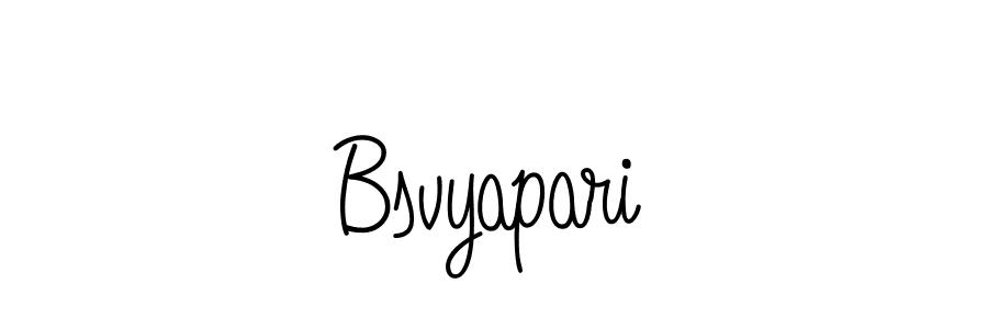 Create a beautiful signature design for name Bsvyapari. With this signature (Angelique-Rose-font-FFP) fonts, you can make a handwritten signature for free. Bsvyapari signature style 5 images and pictures png