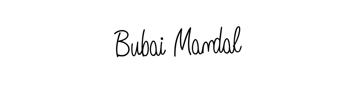 Make a short Bubai Mandal signature style. Manage your documents anywhere anytime using Angelique-Rose-font-FFP. Create and add eSignatures, submit forms, share and send files easily. Bubai Mandal signature style 5 images and pictures png