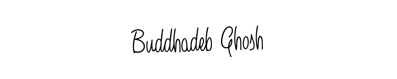 Make a beautiful signature design for name Buddhadeb Ghosh. With this signature (Angelique-Rose-font-FFP) style, you can create a handwritten signature for free. Buddhadeb Ghosh signature style 5 images and pictures png