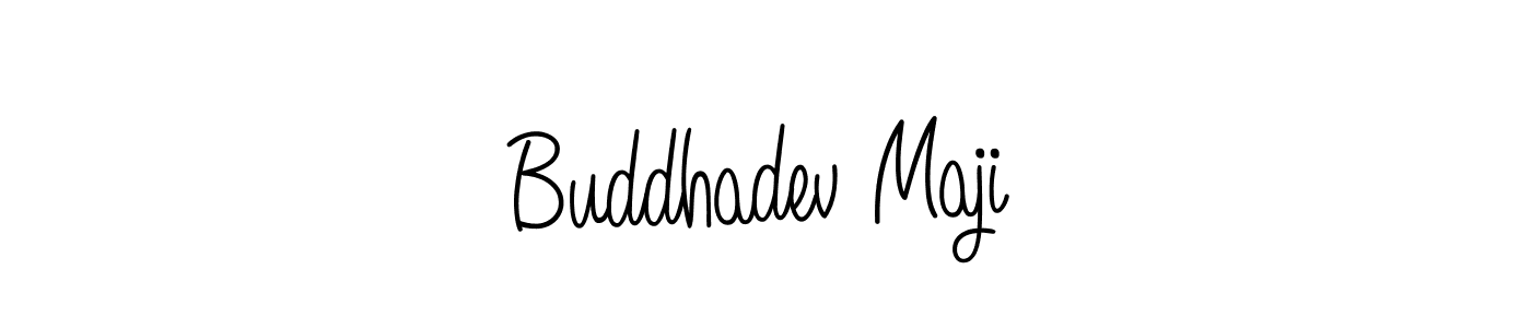 Create a beautiful signature design for name Buddhadev Maji. With this signature (Angelique-Rose-font-FFP) fonts, you can make a handwritten signature for free. Buddhadev Maji signature style 5 images and pictures png