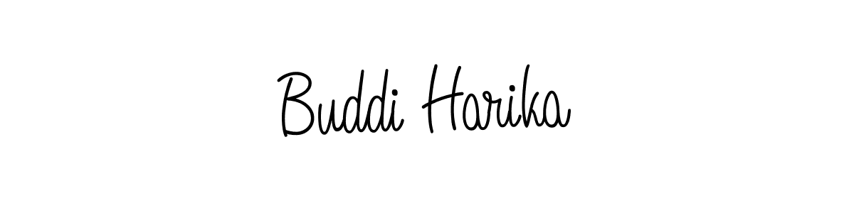 How to Draw Buddi Harika signature style? Angelique-Rose-font-FFP is a latest design signature styles for name Buddi Harika. Buddi Harika signature style 5 images and pictures png