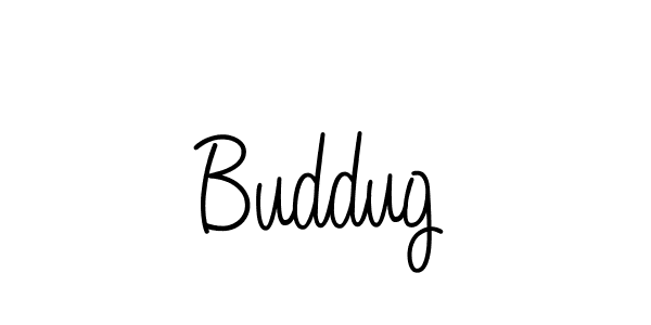 Buddug stylish signature style. Best Handwritten Sign (Angelique-Rose-font-FFP) for my name. Handwritten Signature Collection Ideas for my name Buddug. Buddug signature style 5 images and pictures png