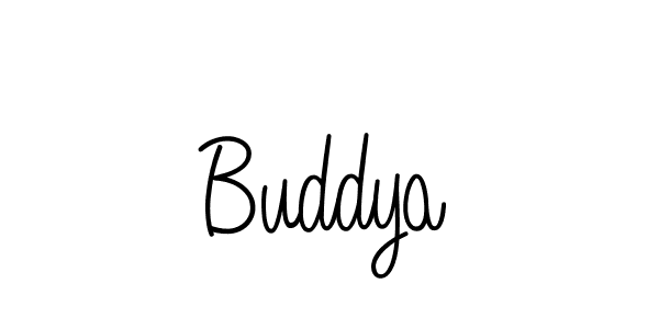 Buddya stylish signature style. Best Handwritten Sign (Angelique-Rose-font-FFP) for my name. Handwritten Signature Collection Ideas for my name Buddya. Buddya signature style 5 images and pictures png