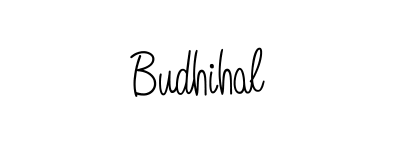 How to make Budhihal name signature. Use Angelique-Rose-font-FFP style for creating short signs online. This is the latest handwritten sign. Budhihal signature style 5 images and pictures png