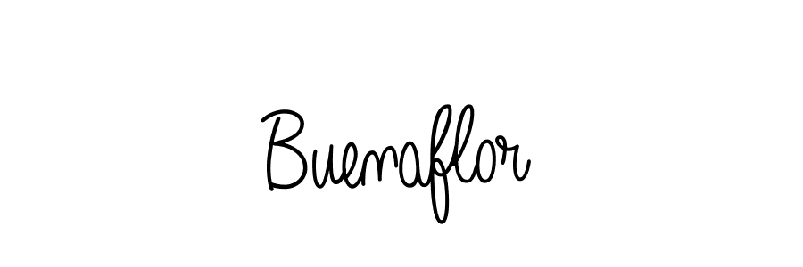 Use a signature maker to create a handwritten signature online. With this signature software, you can design (Angelique-Rose-font-FFP) your own signature for name Buenaflor. Buenaflor signature style 5 images and pictures png