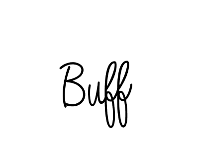 You should practise on your own different ways (Angelique-Rose-font-FFP) to write your name (Buff) in signature. don't let someone else do it for you. Buff signature style 5 images and pictures png