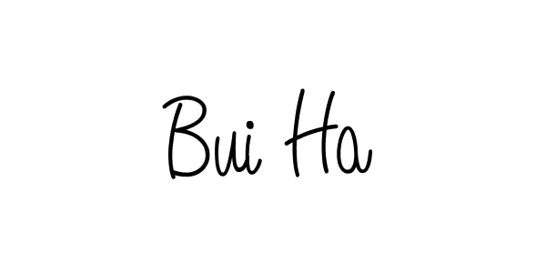 It looks lik you need a new signature style for name Bui Ha. Design unique handwritten (Angelique-Rose-font-FFP) signature with our free signature maker in just a few clicks. Bui Ha signature style 5 images and pictures png