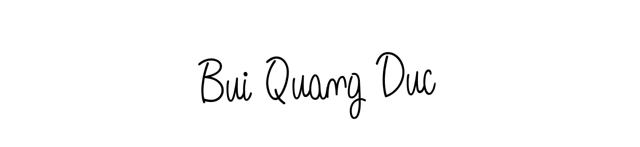 Once you've used our free online signature maker to create your best signature Angelique-Rose-font-FFP style, it's time to enjoy all of the benefits that Bui Quang Duc name signing documents. Bui Quang Duc signature style 5 images and pictures png