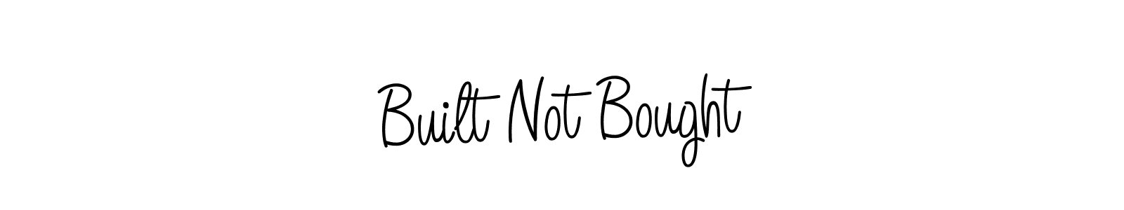 if you are searching for the best signature style for your name Built Not Bought. so please give up your signature search. here we have designed multiple signature styles  using Angelique-Rose-font-FFP. Built Not Bought signature style 5 images and pictures png