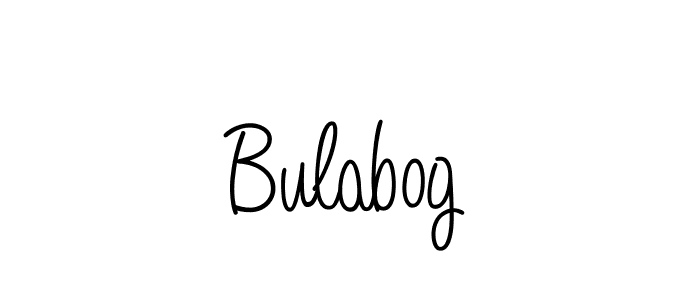 if you are searching for the best signature style for your name Bulabog. so please give up your signature search. here we have designed multiple signature styles  using Angelique-Rose-font-FFP. Bulabog signature style 5 images and pictures png