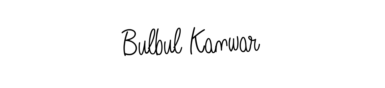 Make a short Bulbul Kanwar signature style. Manage your documents anywhere anytime using Angelique-Rose-font-FFP. Create and add eSignatures, submit forms, share and send files easily. Bulbul Kanwar signature style 5 images and pictures png