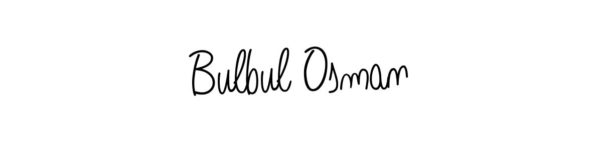 Best and Professional Signature Style for Bulbul Osman. Angelique-Rose-font-FFP Best Signature Style Collection. Bulbul Osman signature style 5 images and pictures png