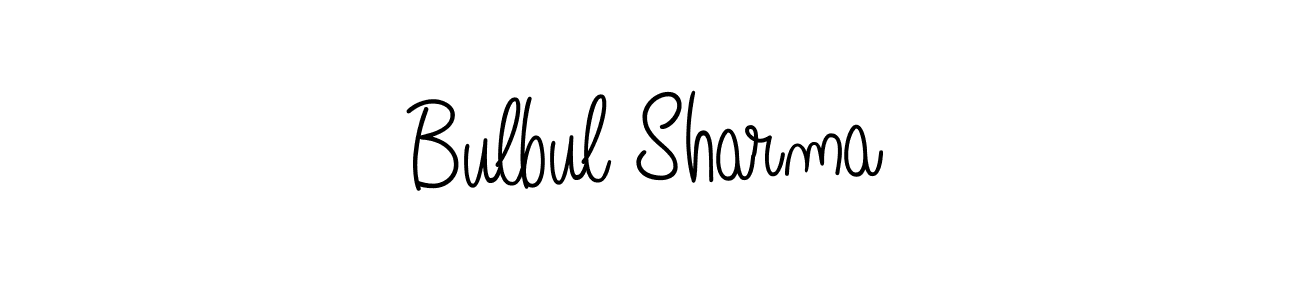 Make a short Bulbul Sharma signature style. Manage your documents anywhere anytime using Angelique-Rose-font-FFP. Create and add eSignatures, submit forms, share and send files easily. Bulbul Sharma signature style 5 images and pictures png