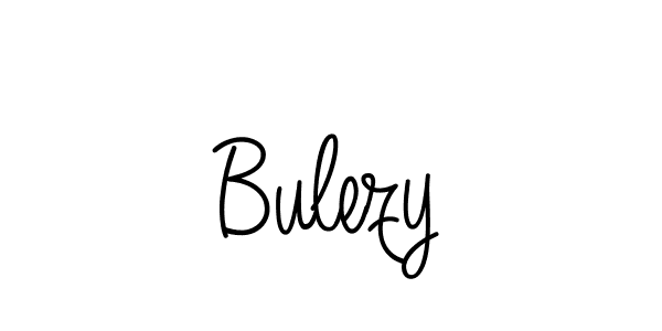 Bulezy stylish signature style. Best Handwritten Sign (Angelique-Rose-font-FFP) for my name. Handwritten Signature Collection Ideas for my name Bulezy. Bulezy signature style 5 images and pictures png