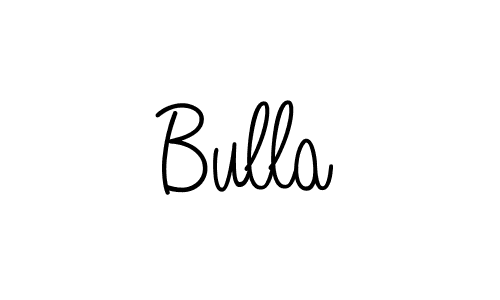 The best way (Angelique-Rose-font-FFP) to make a short signature is to pick only two or three words in your name. The name Bulla include a total of six letters. For converting this name. Bulla signature style 5 images and pictures png