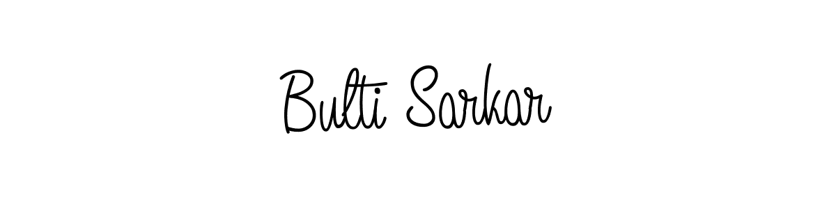 Use a signature maker to create a handwritten signature online. With this signature software, you can design (Angelique-Rose-font-FFP) your own signature for name Bulti Sarkar. Bulti Sarkar signature style 5 images and pictures png