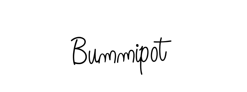 Bummipot stylish signature style. Best Handwritten Sign (Angelique-Rose-font-FFP) for my name. Handwritten Signature Collection Ideas for my name Bummipot. Bummipot signature style 5 images and pictures png