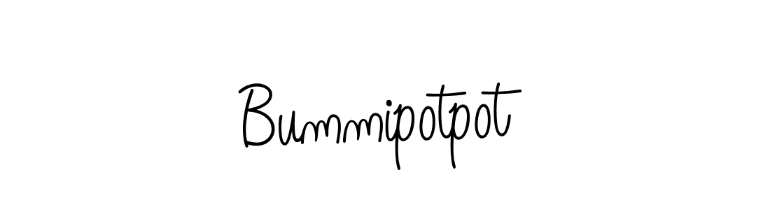 How to Draw Bummipotpot signature style? Angelique-Rose-font-FFP is a latest design signature styles for name Bummipotpot. Bummipotpot signature style 5 images and pictures png