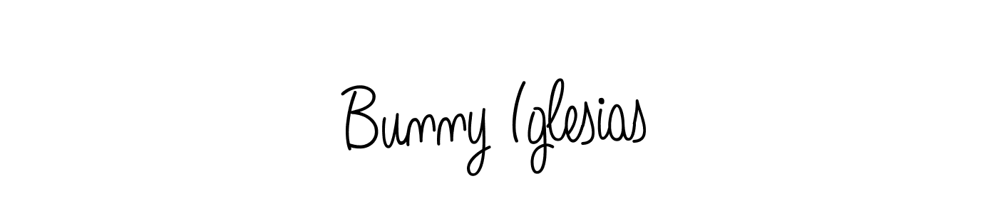 if you are searching for the best signature style for your name Bunny Iglesias. so please give up your signature search. here we have designed multiple signature styles  using Angelique-Rose-font-FFP. Bunny Iglesias signature style 5 images and pictures png