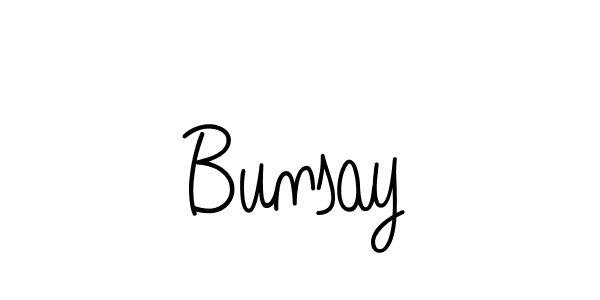 Also You can easily find your signature by using the search form. We will create Bunsay name handwritten signature images for you free of cost using Angelique-Rose-font-FFP sign style. Bunsay signature style 5 images and pictures png