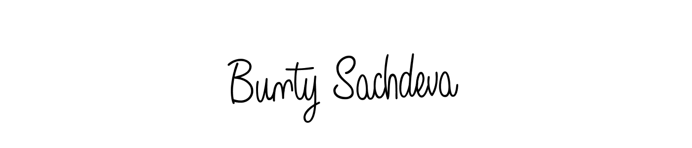 This is the best signature style for the Bunty Sachdeva name. Also you like these signature font (Angelique-Rose-font-FFP). Mix name signature. Bunty Sachdeva signature style 5 images and pictures png