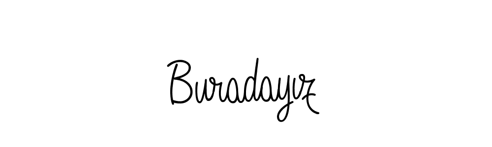 Make a beautiful signature design for name Buradayız. Use this online signature maker to create a handwritten signature for free. Buradayız signature style 5 images and pictures png