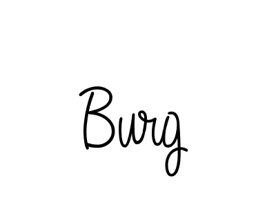 The best way (Angelique-Rose-font-FFP) to make a short signature is to pick only two or three words in your name. The name Burg include a total of six letters. For converting this name. Burg signature style 5 images and pictures png