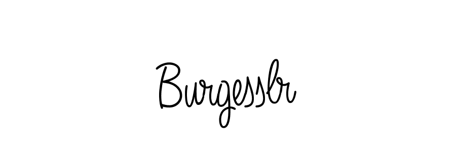 Design your own signature with our free online signature maker. With this signature software, you can create a handwritten (Angelique-Rose-font-FFP) signature for name Burgesslr. Burgesslr signature style 5 images and pictures png