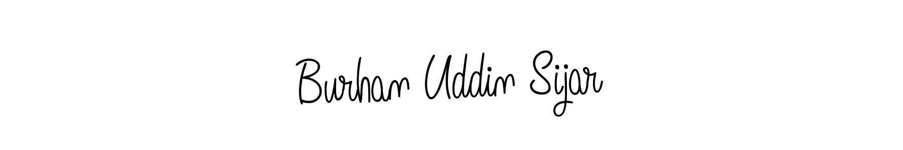 Make a beautiful signature design for name Burhan Uddin Sijar. With this signature (Angelique-Rose-font-FFP) style, you can create a handwritten signature for free. Burhan Uddin Sijar signature style 5 images and pictures png